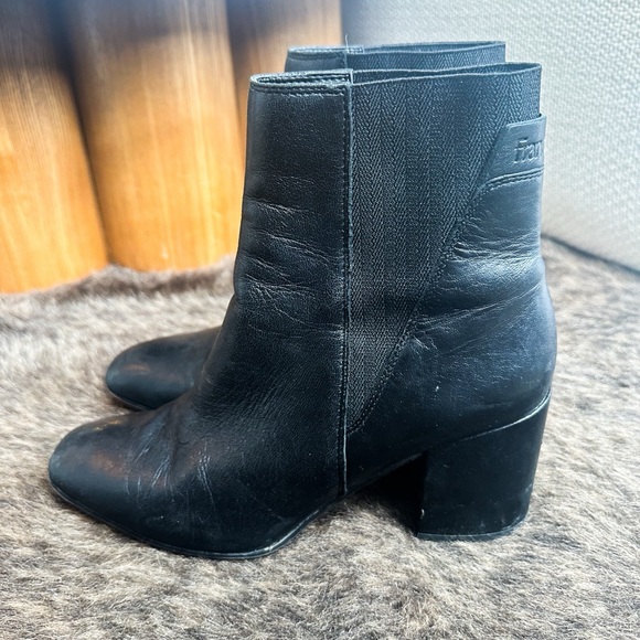 Franco Sarto Leather Booties - Picture 2 of 5